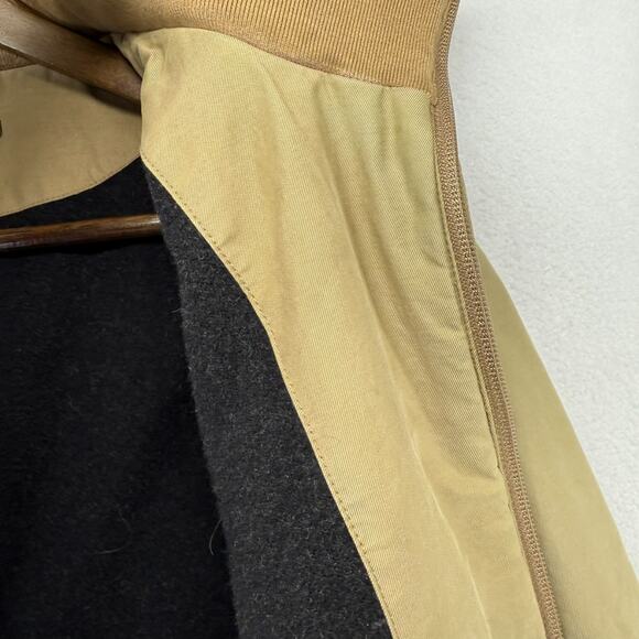 Vintage Ralph Lauren Jacket Men's Medium Brown Tan Fleece Lined Corduroy Collar - Picture 4 of 15